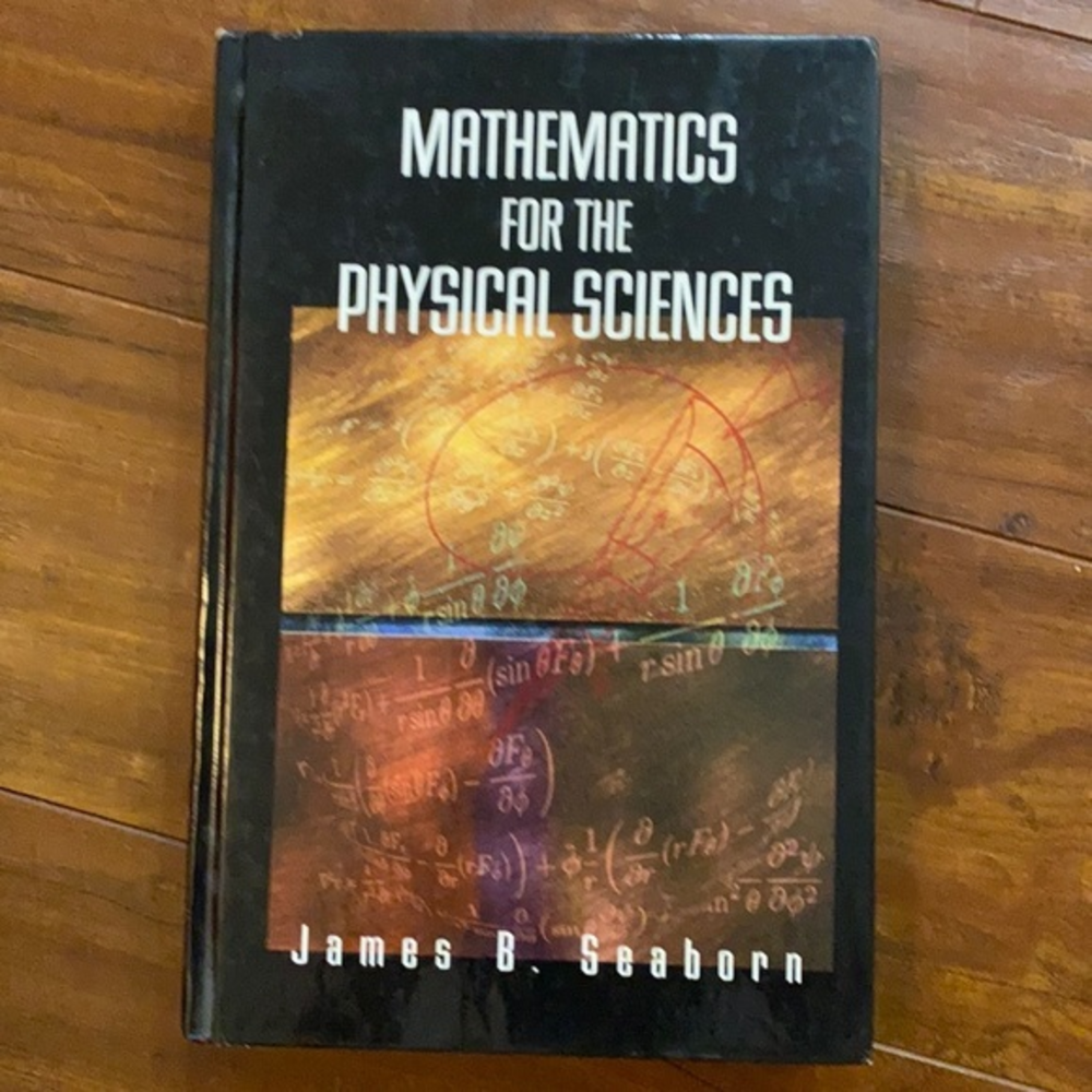 Mathematics for the Physical‎ Sciences Hard cover